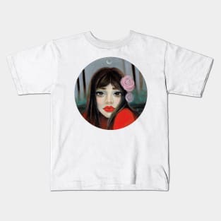 Kate - Lady in Red Kids T-Shirt